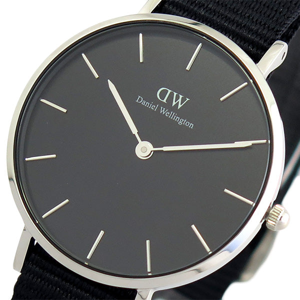 ダニエルウェリントン 腕時計 PETITE CORNWALL 32 シルバー DW00100216 ブラック ブラック